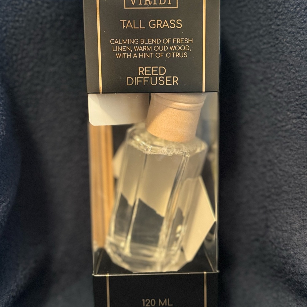 ViVI Tall Grass Reed Diffuser - Clear
